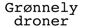 Grønnely Droner logo